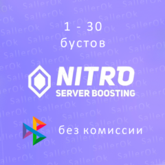✅Повышение уровня сервера Discord ⭐ 1 Месяц 🚀 БЫСТРО