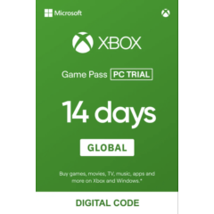 Xbox Game Pass 14 Days Trial for PC - GLOBAL