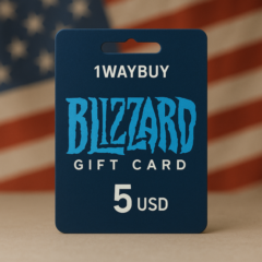 США❄️Близзард Battle.net 5 USD Подарочная карта код