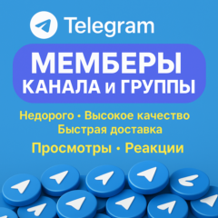 🔥 Телеграм – Участники | Просмотры | Голосования