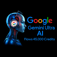 Gemini AI Ultra/Pro | Veo 3.1 + Flow 45,000 Credits — 1 месяц с полной гарантией
