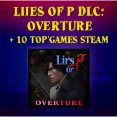 Lies of P DLC: Overture  + 10 Топовых Игр Steam