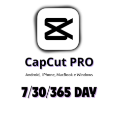 Capcut Pro 7/30/365 день