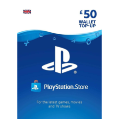 PlayStation Network Gift Card 50 GBP£ (ЮК)
