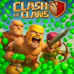 CLASH OF CLANS 💎 14000 ГЕМОВ | КРИСТАЛЛОВ | GLOBAL