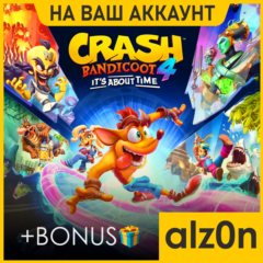 🟥Crash Bandicoot 4: It’s About Time + 450 игр・ПК・