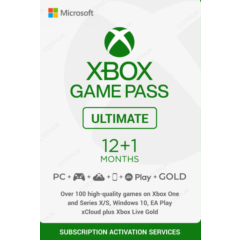 XBOX GAME PASS ULTIMATE 1-2-3-4-5-6-7-8-12 МЕСЯЦЕВ