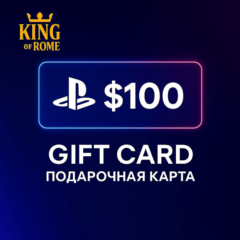 PSN США (100 USD) ПОДАРОЧНАЯ КАРТА/АВТОДОСТАВКА/0% FEE