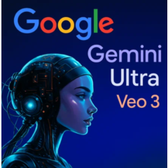 ✨ Gemini ULTRA 📹 Veo3 + FLOW 12500 кредитов ИИ