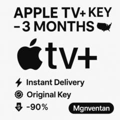 📺 Ключ Apple TV+ – 3 месяца (США) 🔑 Мгновенная до  🔐