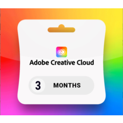 Adobe Creative Cloud Все приложения - Ключ на 3 месяца