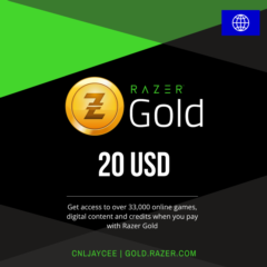 24/7 АВТО | Razer Gold Global 20 USD