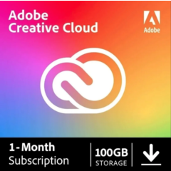 Adobe Creative Cloud 1 месяц ГЛОБАЛЬНЫЙ