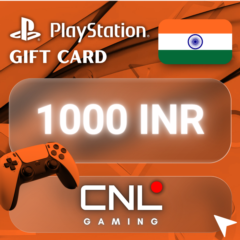 24/7 АВТО | PlayStation 1000 INR (подарочная карта)