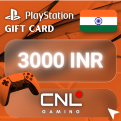 24/7 АВТО | PlayStation 3000 INR (подарочная карта)