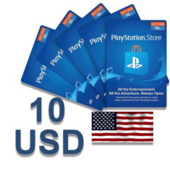 PlayStation Network💳Card 10 USD🎁USA💰Ключ PSN🇺🇸США