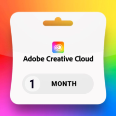 Adobe Creative Cloud All Apps 1 Month KEY GLOBAL