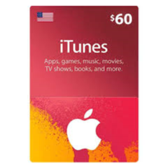 24/7 АВТО | Apple 60 долларов США (подарочная карта)