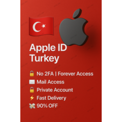 🇹🇷🔐 Apple ID Турция | Нет 2FA | Активно и готово 🚀