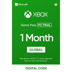 GAME PASS PC ПРОБНАЯ ВЕРСИЯ НА 1 МЕСЯЦ (ГЛОБАЛЬНАЯ)