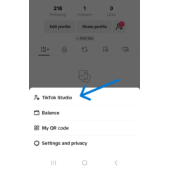 New TikTok Account to earn money from your video views