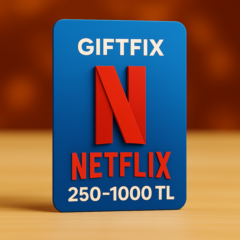 Netflix Gift Card Турция 250 500 750 1000