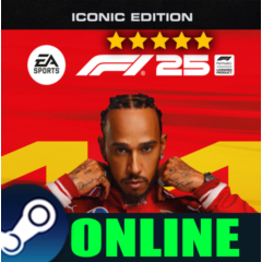 F1® 25: ИЗДАНИЕ ICONIC — ОНЛАЙН・АРЕНДА АККАУНТА 24/7・STEAM・