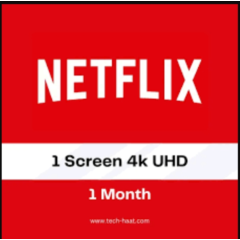 NETFLIX PRIVATE ACCOUNT | 1 MONTH | 4K PREMIUM