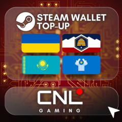 Пополнение кошелька Steam (RUB - UAH - KZT - CIS)