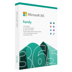 MICROSOFT OFFICE 365 FAMILY — 6 пользователей 1 ГОД