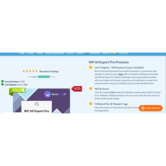 Последняя версия плагина WP All Export Pro GPL