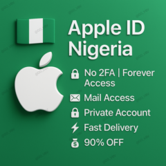 Apple ID Нигерия | Пожизненный доступ | Без 2FA | Доста