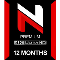 NETFLIX 4K UHD Premium Personal на 12 месяцев