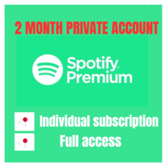 Spotify Персональный премиум-аккаунт на 2 месяц