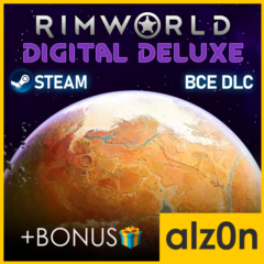 🟥RimWorld - Deluxe Pack・STEAM・ГАРАНТИЯ・