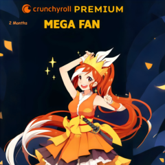 CRUNCHYROLL 60 DAYS  PREMIUM FOR NEW ACCOUNT