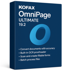 Kofax OmniPage Ultimate 19.2  Lifetime License