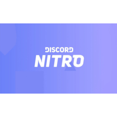 Discord Nitro FULL на 1 МЕСЯЦ с заходом на аккаунт!