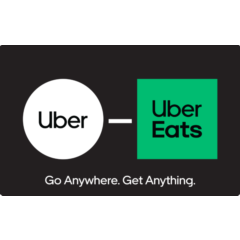 Uber Поездки Глобально 30 AED | GLC Ваучер | Мгновенно