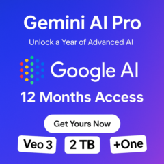 Подписка на Gemini AI Pro — доступ на 12 месяцев | Инст