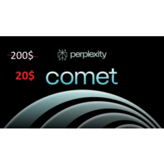 Инвайт в Comet Browser от Perplexity за 200$