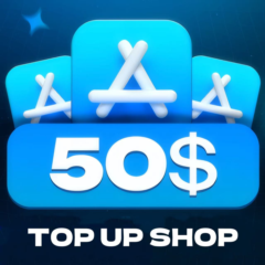 Подарочная карта Apple $50 (США) 🍎