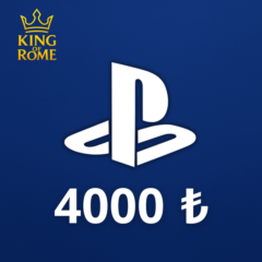 PlayStation Турция (4000 ₺) Подарочная карта | 24/7 Автодоставка