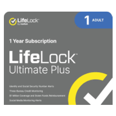 Lifelock Ultimate Plus 2 месяца/1 взрослый(США)