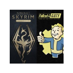 🔥Skyrim Anniversary Edition + Fallout 4 G.O.T.Y🔥 Xbox