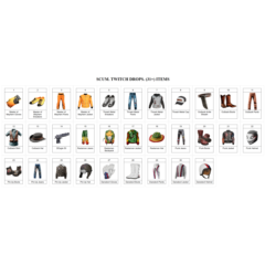 SCUM【TWITCH DROPS】СКИНЫ | 31+ ПРЕДМЕТ | GIFT