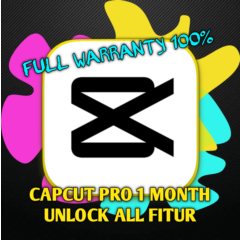 CAPCUT ПРО 1 МЕСЯЦ ЧАСТНАЯ ПОЛНАЯ ГАРАНТИЯ