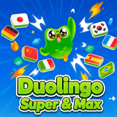 Duolingo Super / MAX 1/12М Индив & Семья На ваш аккаунт