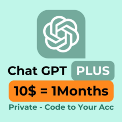 ChatGPT Plus Private, только для владельца, 10$ / 1мес