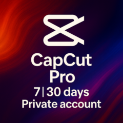 🌟CAPCUT PRO 7-30 ДНЕЙ (ЧАСТНЫЙ)🌟